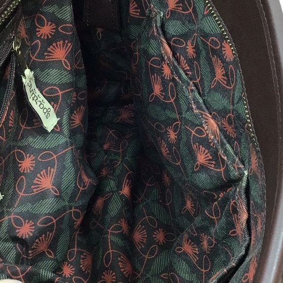 Spartina 449 brown suede shoulder bag - Picture 12 of 15